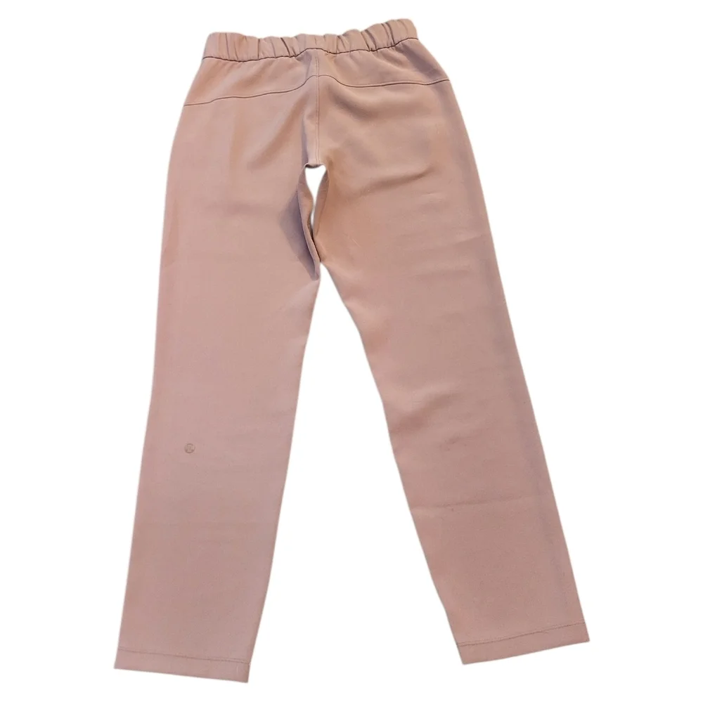 Lululemon Women's 'On The Fly' Woven High Rise 7/8 Pants in Red Dust - Size 4 - Picture 4 of 7